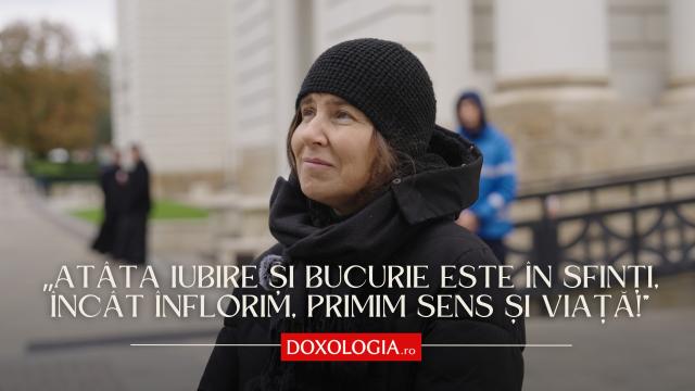 (Video) Mărturisire la Hram: „Atâta iubire și bucurie este în sfinți, încât înflorim, primim sens și viață!”