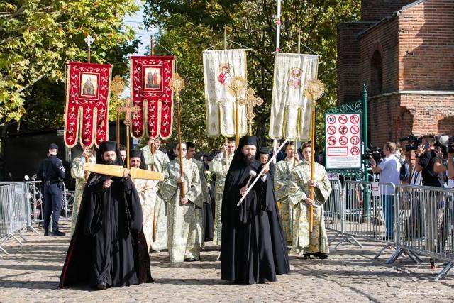 Procesiunea „Calea Sfinților”, pe străzile Capitalei