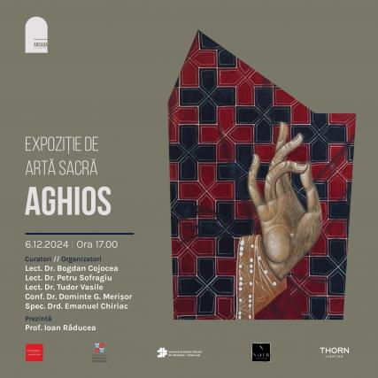 Expoziția de artă sacră „AGHIOS” va fi vernisată la Arcada Central Art Space