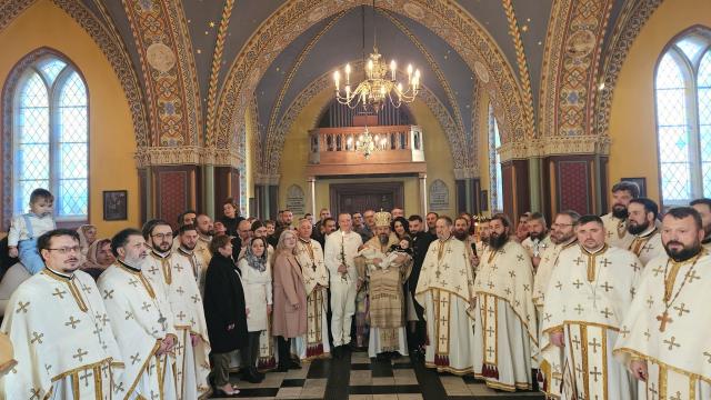 Slujiri arhierești și conferințe duhovnicești la Copenhaga