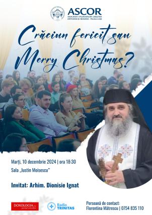 afiș conferință