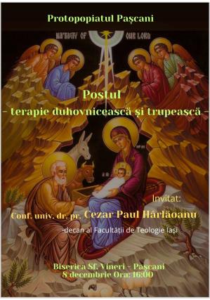 afiș conferință