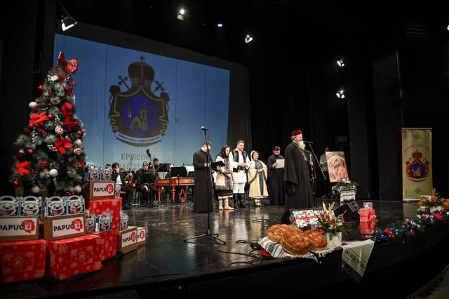 Preasfințitul Ieronim, Episcopul Daciei Felix, la Concertul de colinde