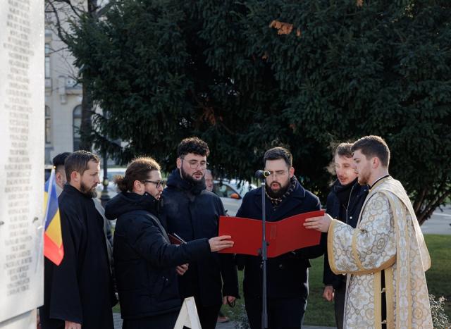Eroii Revoluției din Decembrie 1989, omagiați la Iași în cadrul unui ceremonial solemn