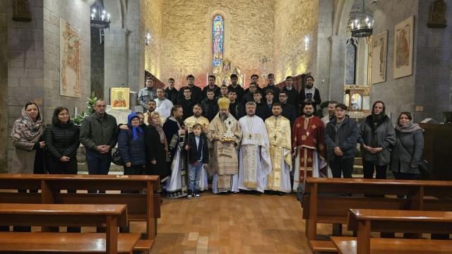 PS Macarie, în mijlocul românilor din Roma de Ziua Națională a României