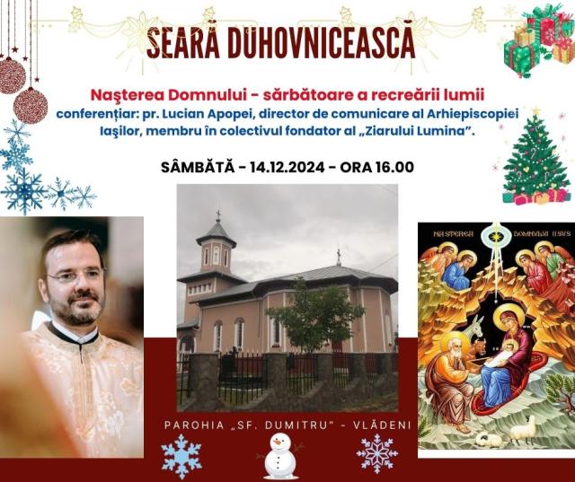 afiș conferință
