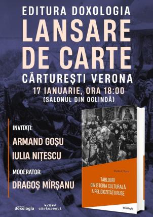 Lansarea volumului „Tablouri din istoria culturală a religiozităţii ruse”