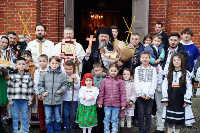 Episcopul Macarie i-a vizitat pe credincioșii din Germania și Danemarca