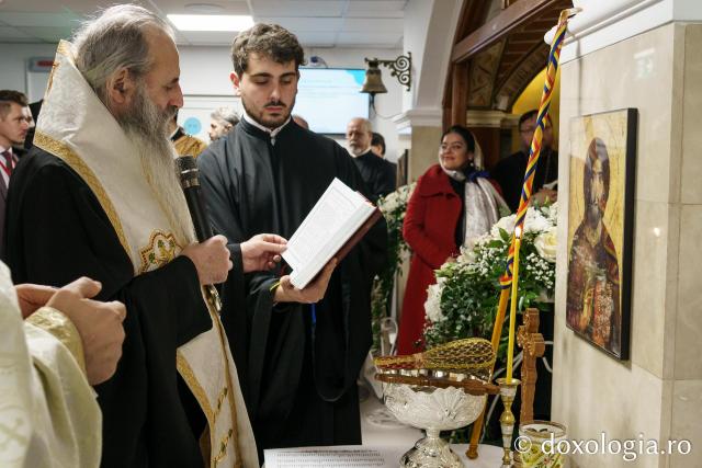 Slujbă arhierească și binecuvântare la Spitalul „Providența”