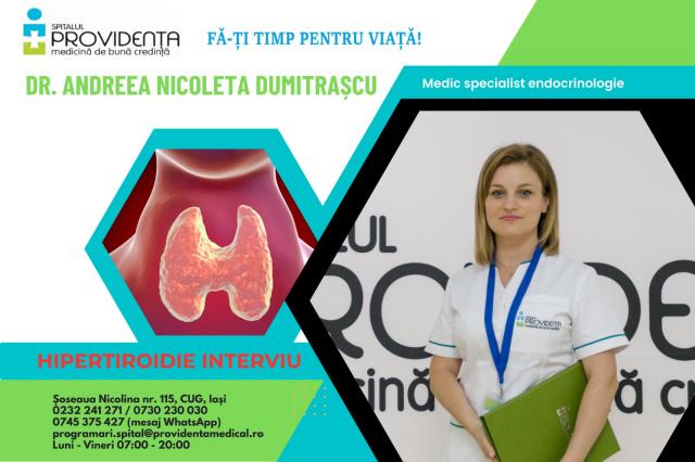 Hipertiroidism – cauze, simptome, diagnostic și tratament