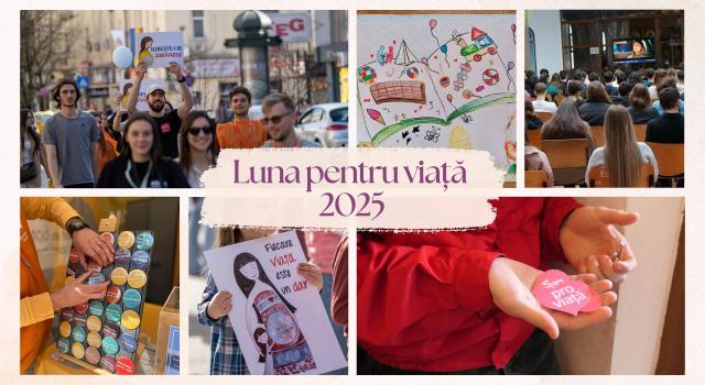 Peste 400 de activități și 24 de marșuri pentru viață organizate în luna martie în Arhiepiscopia Iașilor pentru susținerea femeilor însărcinate aflate în dificultate