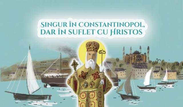 „Singur în Constantinopol” – carte pentru copii despre Sfântul Nectarie