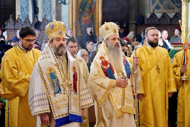 Duminica Ortodoxiei la Catedrala Mitropolitană din Iași IPS Teofan PS Nichifor Botoșăneanul