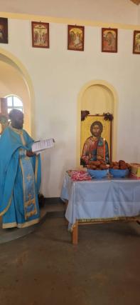 Sfânta Liturghie și pomenire la Parohia Sfântul Partenie din Mkombe
