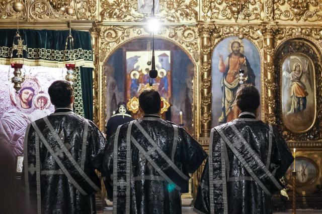 Denia Canonului cel Mare, oficiată la Mănăstirea Frumoasa din Iași de Preasfințitul Părinte Nichifor Botoșăneanul