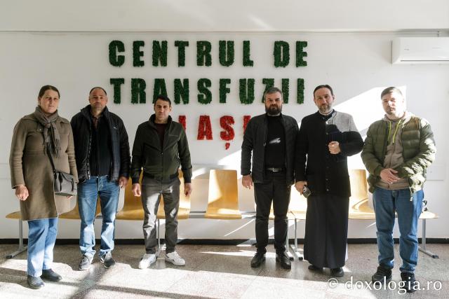 Preoți și credincioși din Protopopiatul Iași III au donat sânge