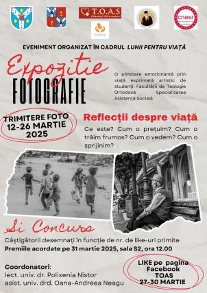 Expoziția-concurs de fotografie „Reflecții despre viață” atrage atenția asupra frumuseții și fragilității vieții