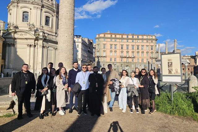 Pelerinaj la Roma al studenților Facultății de Teologie Ortodoxă din Iași