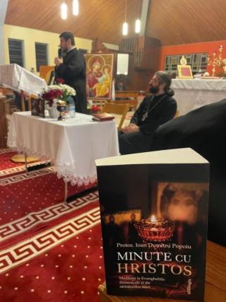 Volumul „Minute cu Hristos”, lansat de Protos. Ioan Popoiu la Parohia românească din Hersbruck