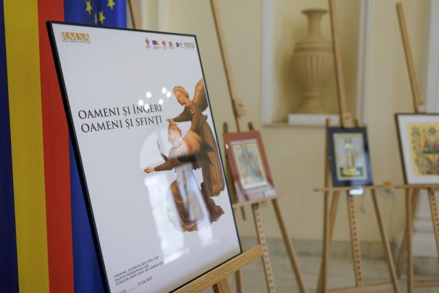 Vernisajul expoziţiei „Oameni şi îngeri. Oameni şi sfinţi”, un dialog între artă şi spiritualitate, găzduit la Iaşi