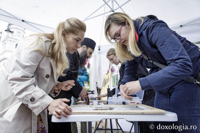 Atelierul de mozaic și pictură Eikon a deschis cea de-a treia zi a IBMF 2025