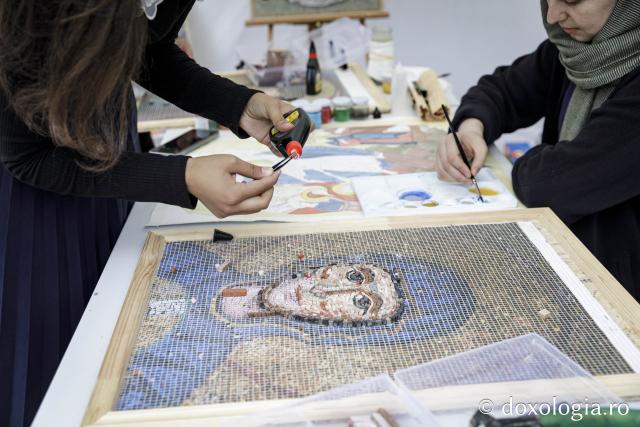 Atelierul de mozaic și pictură Eikon a deschis cea de-a treia zi a IBMF 2025