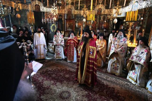 Arhimandritul Gavriil, noul stareț al Mănăstirii Zografu din Athos