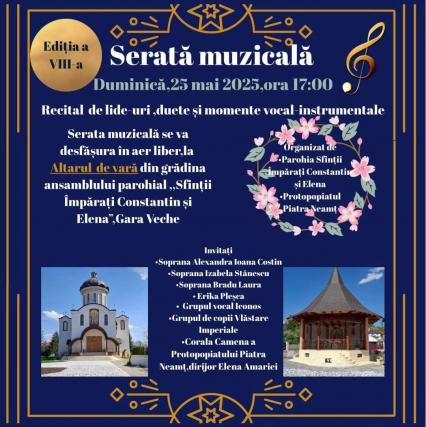 Evenimente care vor avea loc în Arhiepiscopia Iaşilor, în perioada 25-31 mai 2025
