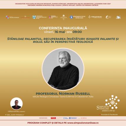 Simpozionul Internațional „Dumitru Stăniloae” – Ediția a XII-a, Iași, 14–16 mai 2025
