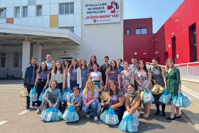 „1 Iunie Altfel” – Bucurie, rugăciune și speranță în Spitalul de Copii din Iași
