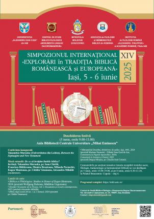 Sfânta Scriptură și limbile în care a fost scrisă, în dezbatere la Iași | Comunicat de presă – Simpozion MLD 2025