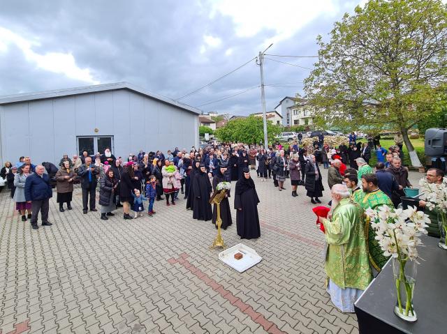 Hramul Mănăstirii „Sfânta Elisabeta” din Cluj-Napoca și punerea pietrei de temelie pentru biserica așezământului monahal
