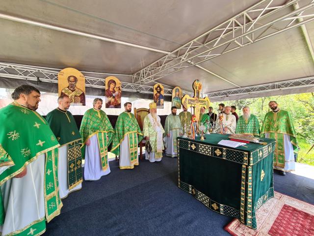Hramul Mănăstirii „Sfânta Elisabeta” din Cluj-Napoca și punerea pietrei de temelie pentru biserica așezământului monahal