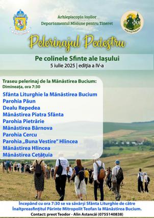 Evenimente care vor avea loc în Arhiepiscopia Iaşilor, în perioada 29 iunie – 5 iulie 2025