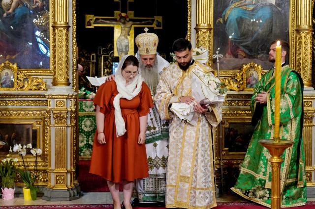 Sărbătoarea Bisericii, Cincizecimea, la Catedrală Mitropolitană din Iași text