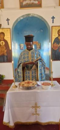 Sâmbăta morților sau „Moșii de vară" în parohia din satul Nyamihuu