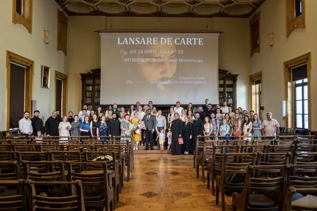 Lansare de carte la Iași: O mărturie vie despre iubirea care vindecă abandonul
