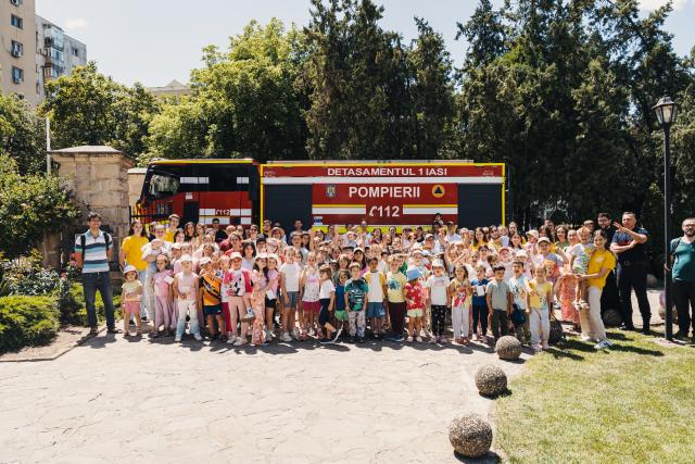 Tăbără pentru copii la Biserica „Sfântul Sava” din Iași