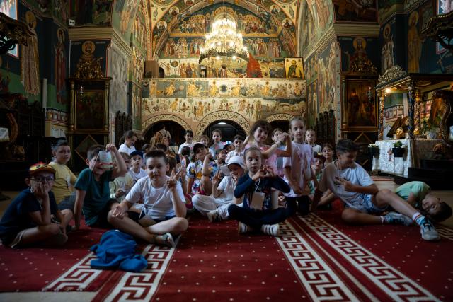 Tăbără pentru copii la Biserica „Sfântul Sava” din Iași