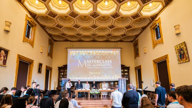 Jurnal de eveniment – Masterclass de Cânt Bizantin de la Iași – prima zi – 14 iulie 2025
