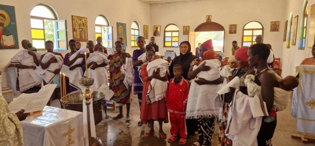 Botezuri în Kidamali la Centrul Misionar Ortodox
