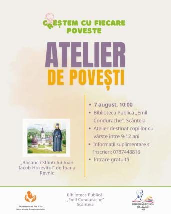 Evenimente care vor avea loc în Arhiepiscopia Iaşilor, în perioada 3-9 august 2025