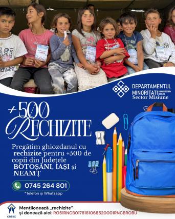 +500 de motive să zâmbească: campanie de sprijin pentru copiii din județele Botoșani, Iași și Neamț