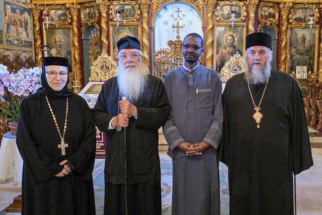 Înaltpreasfințitul Makarios, Arhiepiscopul de Nairobi și Exarhul Africii Orientale, în vizită la Mănăstirea Văratec