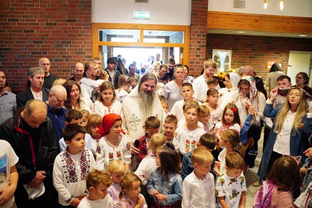 O familie norvegiană a fost botezată la Oslo