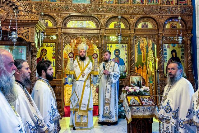 Rugăciune și binecuvântare arhierească la Sihăstria și Văratec: PS Teofil Trotușanul a slujit de praznicul Martirilor Brâncoveni și al Sfântului Gheorghe Pelerinul