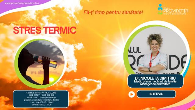 (Interviu) Ce este stresul termic, cum ne afectează și cum ne putem proteja