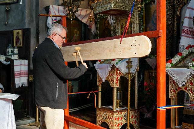 Concursul de bătut toaca „Toaca, chemarea veșniciei”, ediția a II-a, în Parohia Dimăcheni