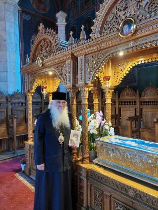 Mitropolitul Nectarie al Argolidei, în vizită la Mănăstirea Sihăstria