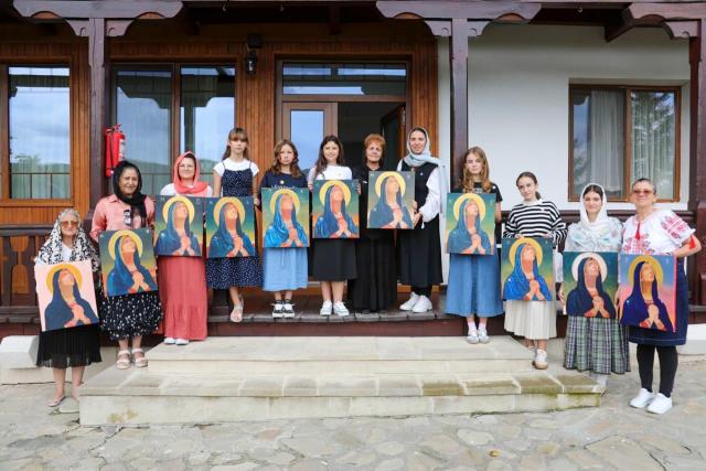 Tabere de pictură iconografică la Mănăstirea Sihăstria